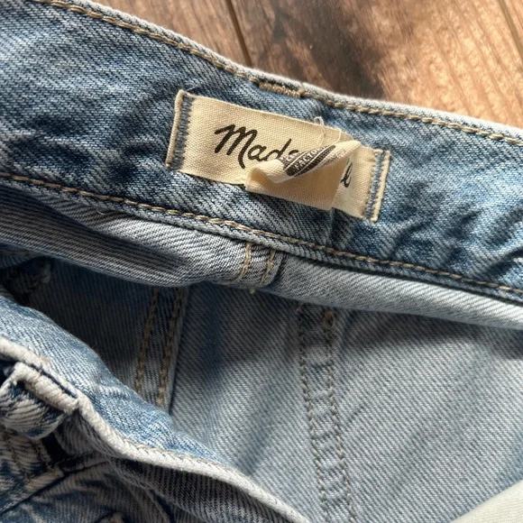 Madewell the ultimate wide leg jean in airy denim 31 - Picture 4 of 6